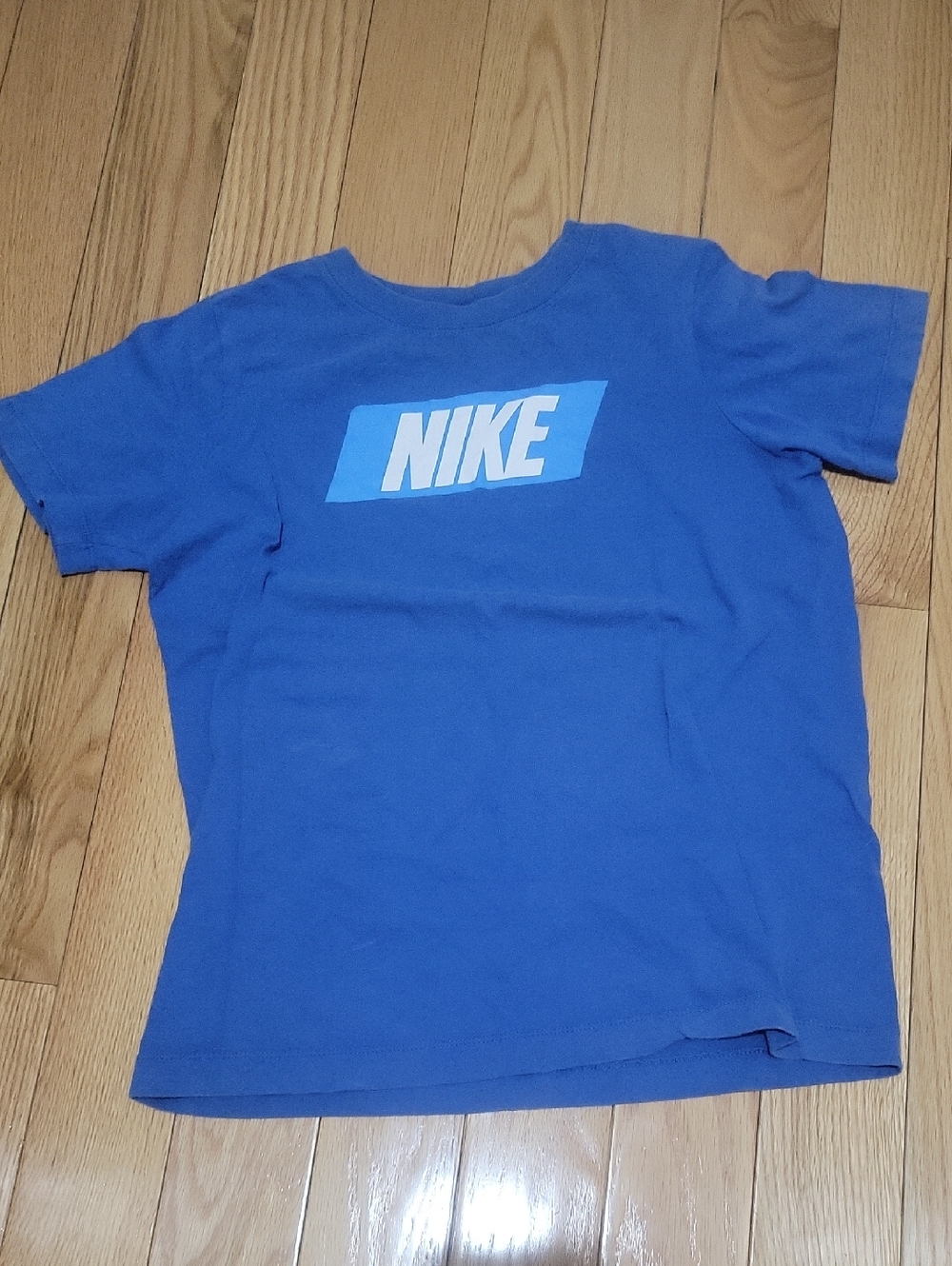 Nike Royal Blue Kids' Logo Tee